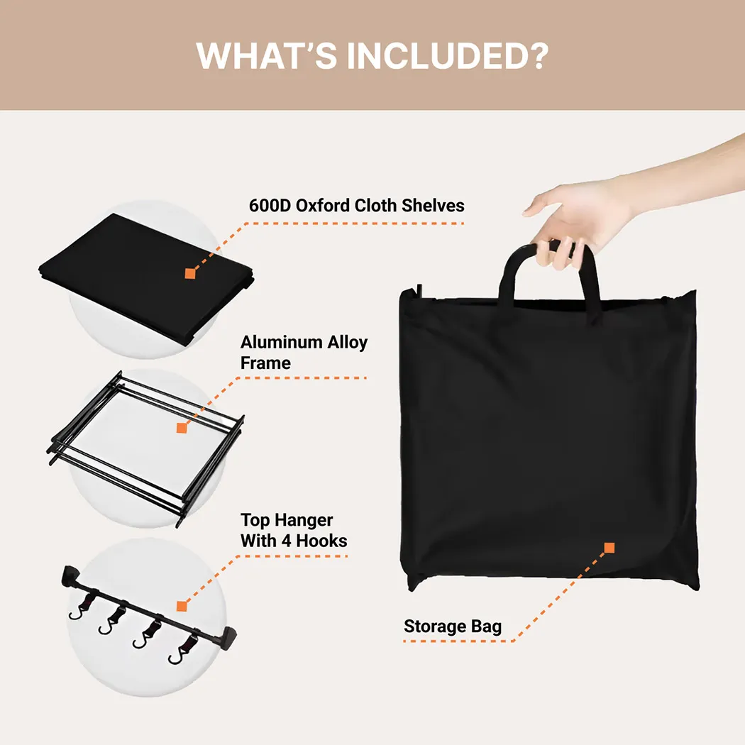 Collapsible Camping Rack Rackroot Gallery 3