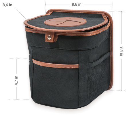 Trash Keeper Car Trash Can Size Trash Keeper Car Trash Can Size