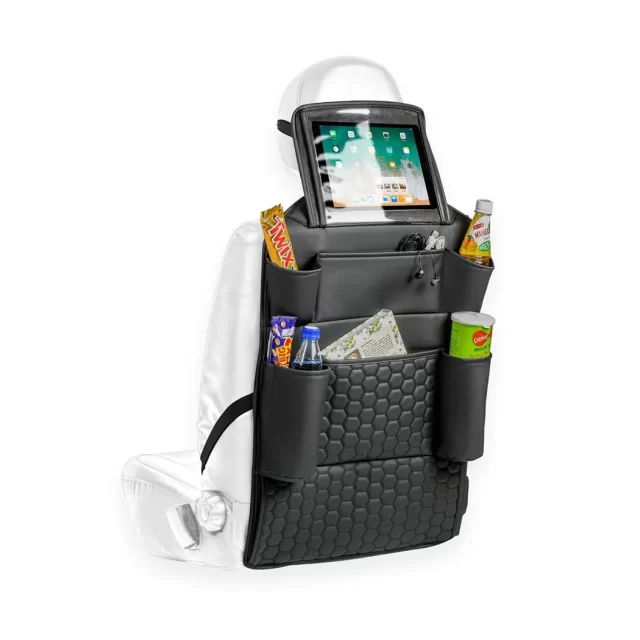  7 Pockets + Tablet Pocket | Premium Eco Leather 