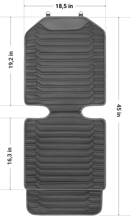 Highway Black Seat Protector Size Highway Black Seat Protector Size