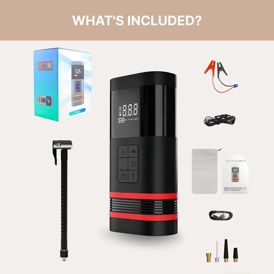 Car Jump Starter With Air Compressor Rescuer Gallery 3