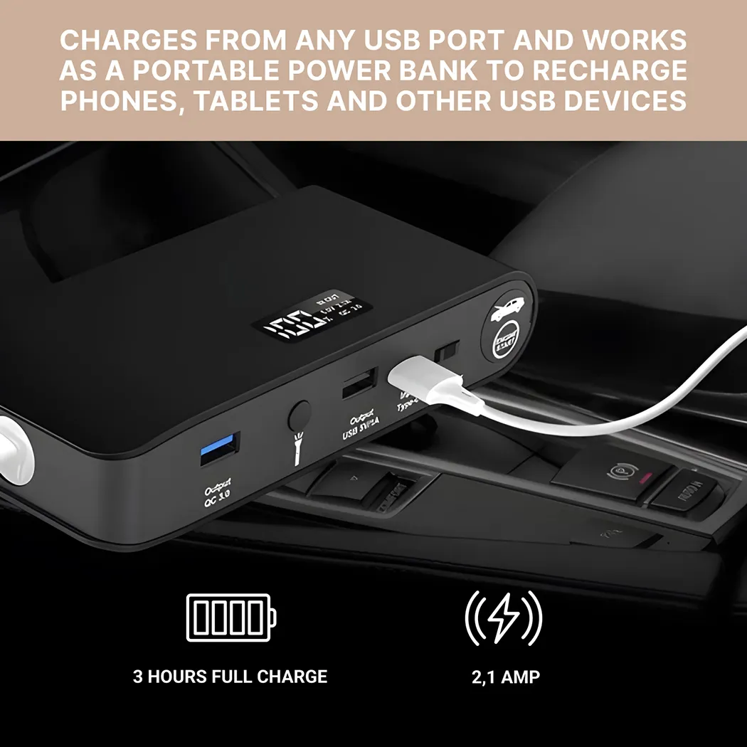 Versatile Car Jump Starter Booster Gallery 6