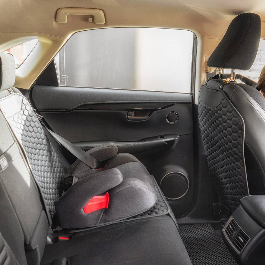 Hexy Black Car Seat Protector Gallery 2 Hexy Black Car Seat Protector Gallery 2