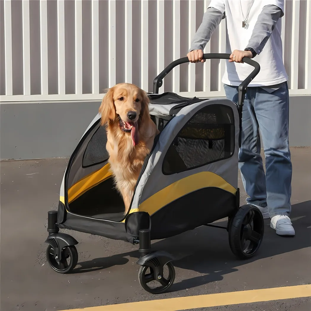 Pet Stroller For Large Dogs Mighty Mover Featured 6