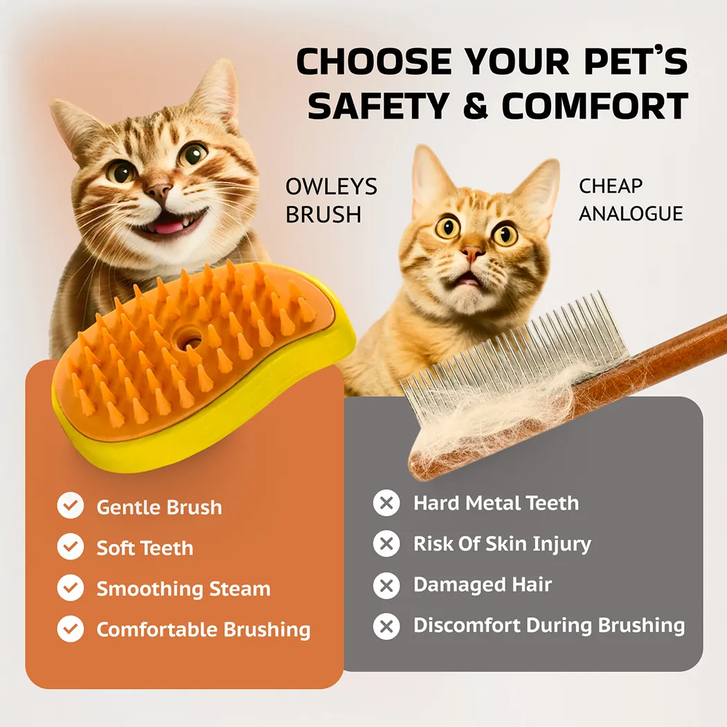 Duplicate 3 Pet Steam Grooming Brush Vapor Gallery 5