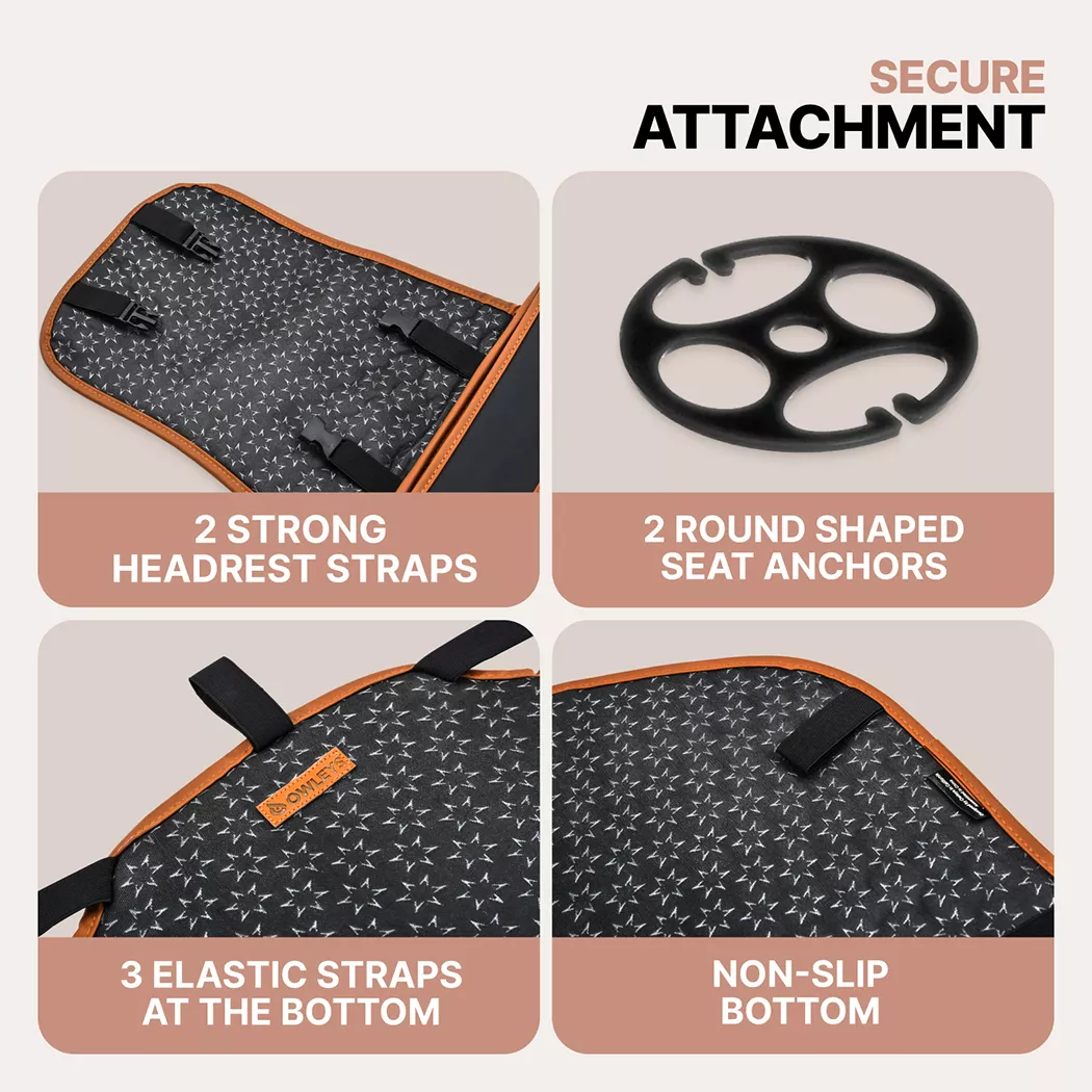 Car Seat Covers Set Tan Black Hexy Gallery 5