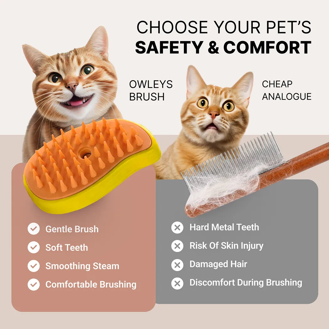 Pet Steam Grooming Brush Vapor Gallery 5 –