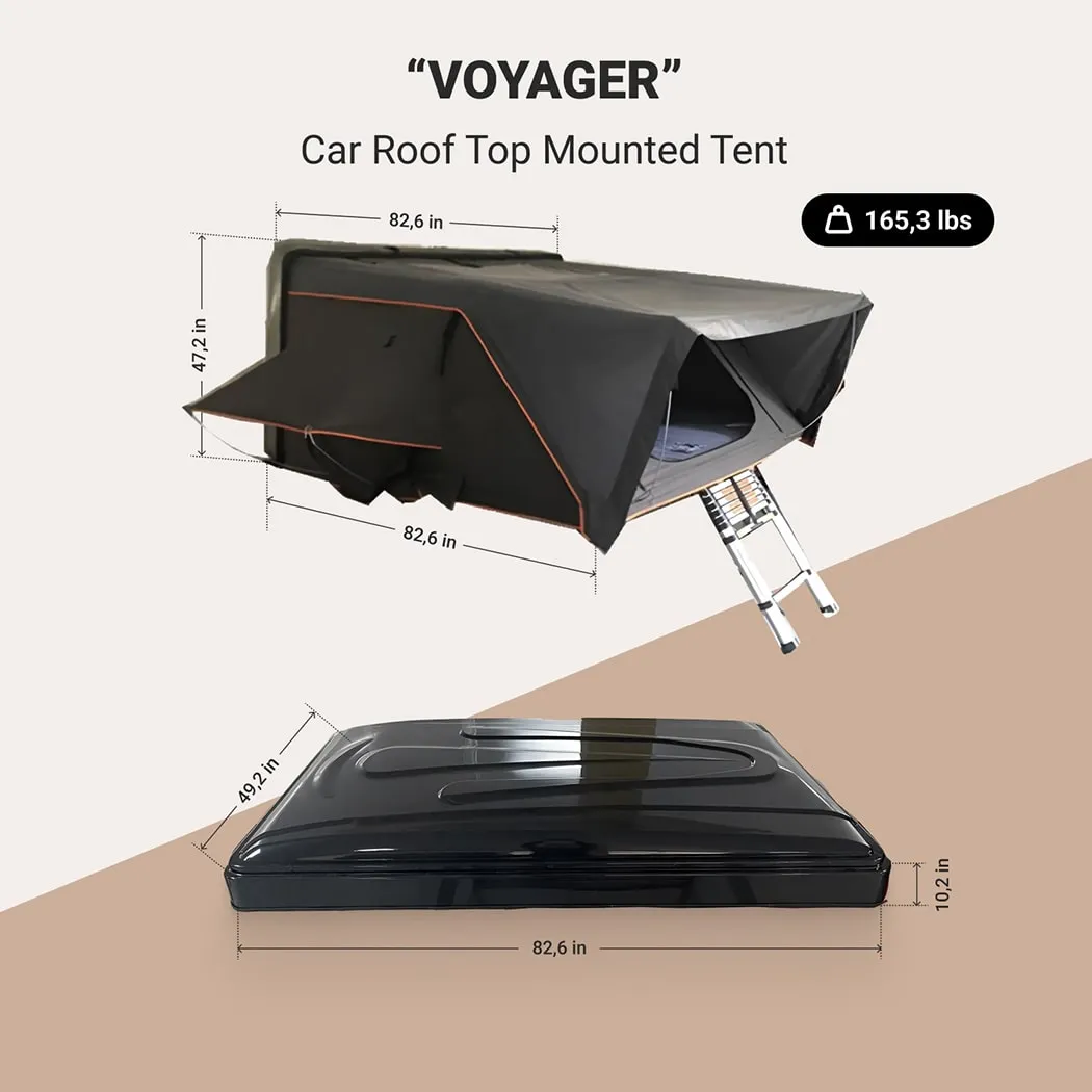 Car Roof Top Mounted Tent Voyager Gallery 2