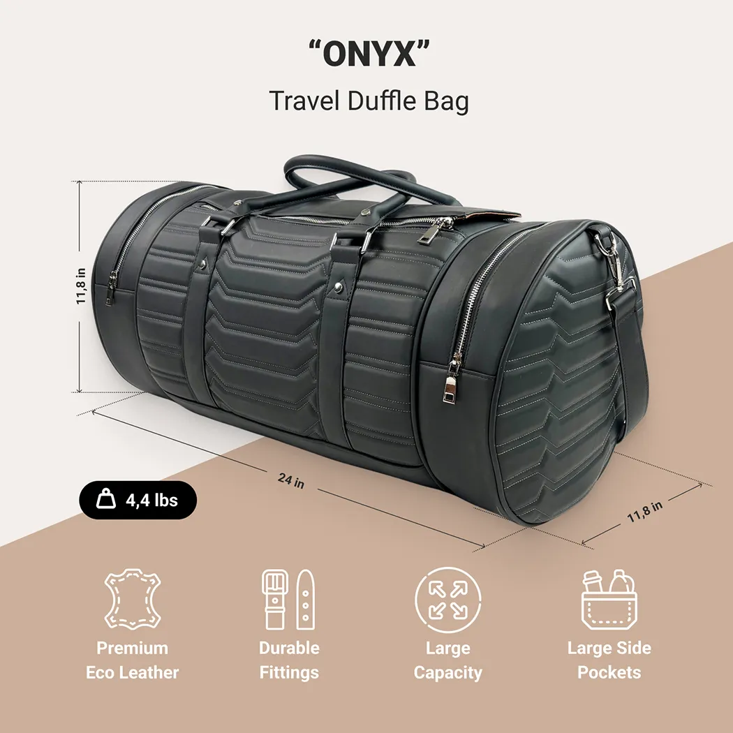 Travel Duffle Bag Terra Black Gallery 2 –