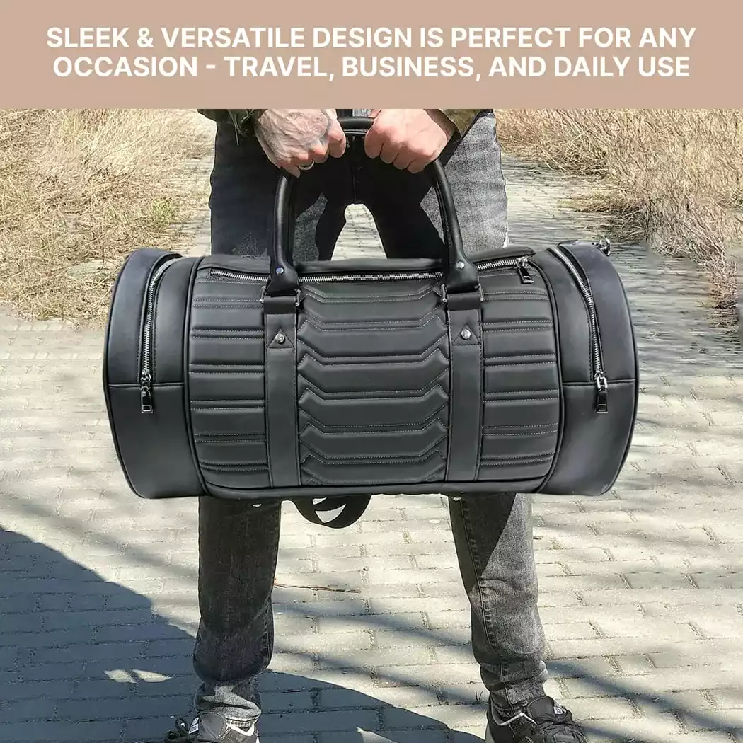 Travel Duffle Bag Terra Black Gallery 5