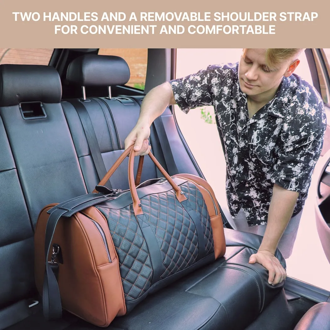 Travel Duffle Bag Terra Brown Gallery 4