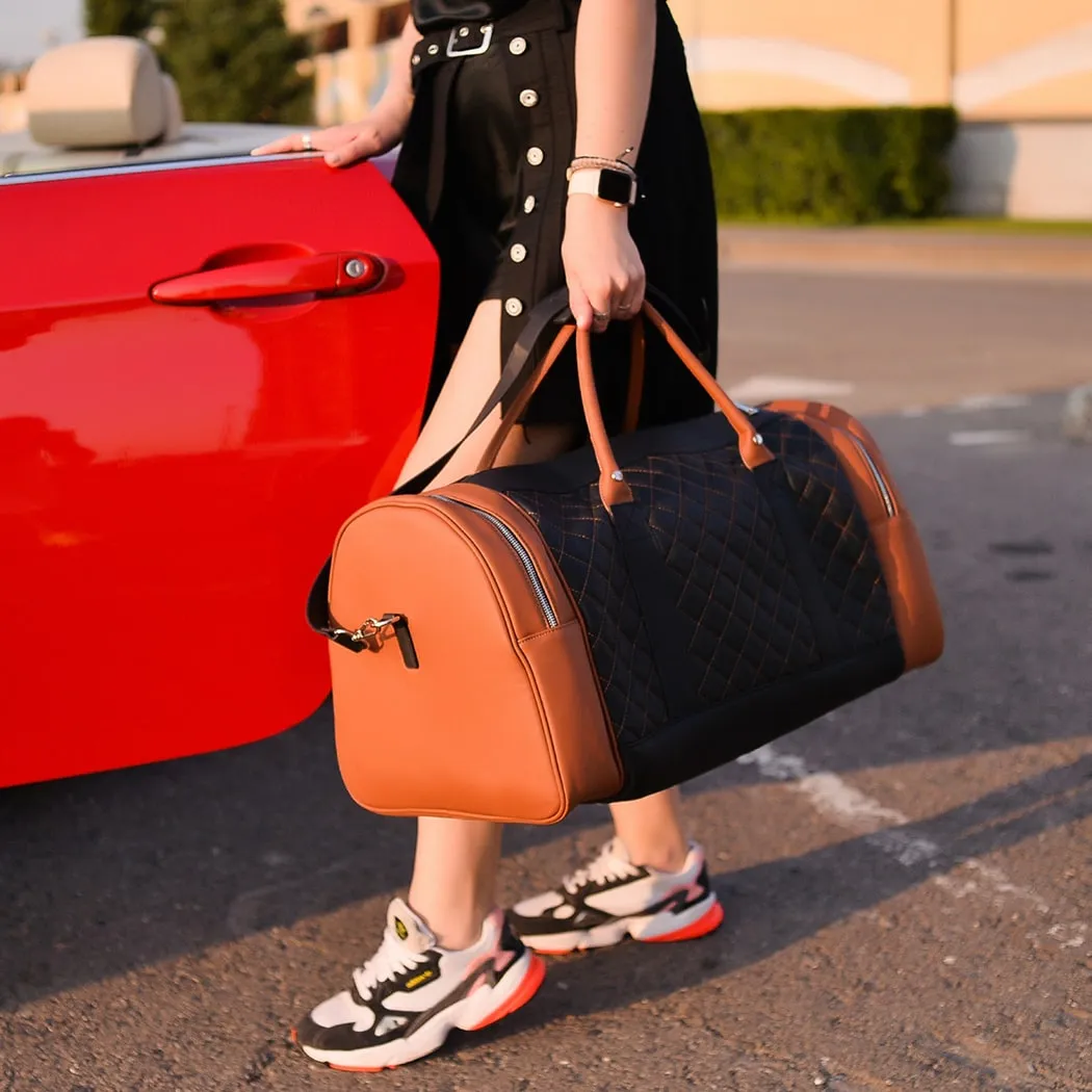 Travel Duffle Bag Terra Brown Gallery 7