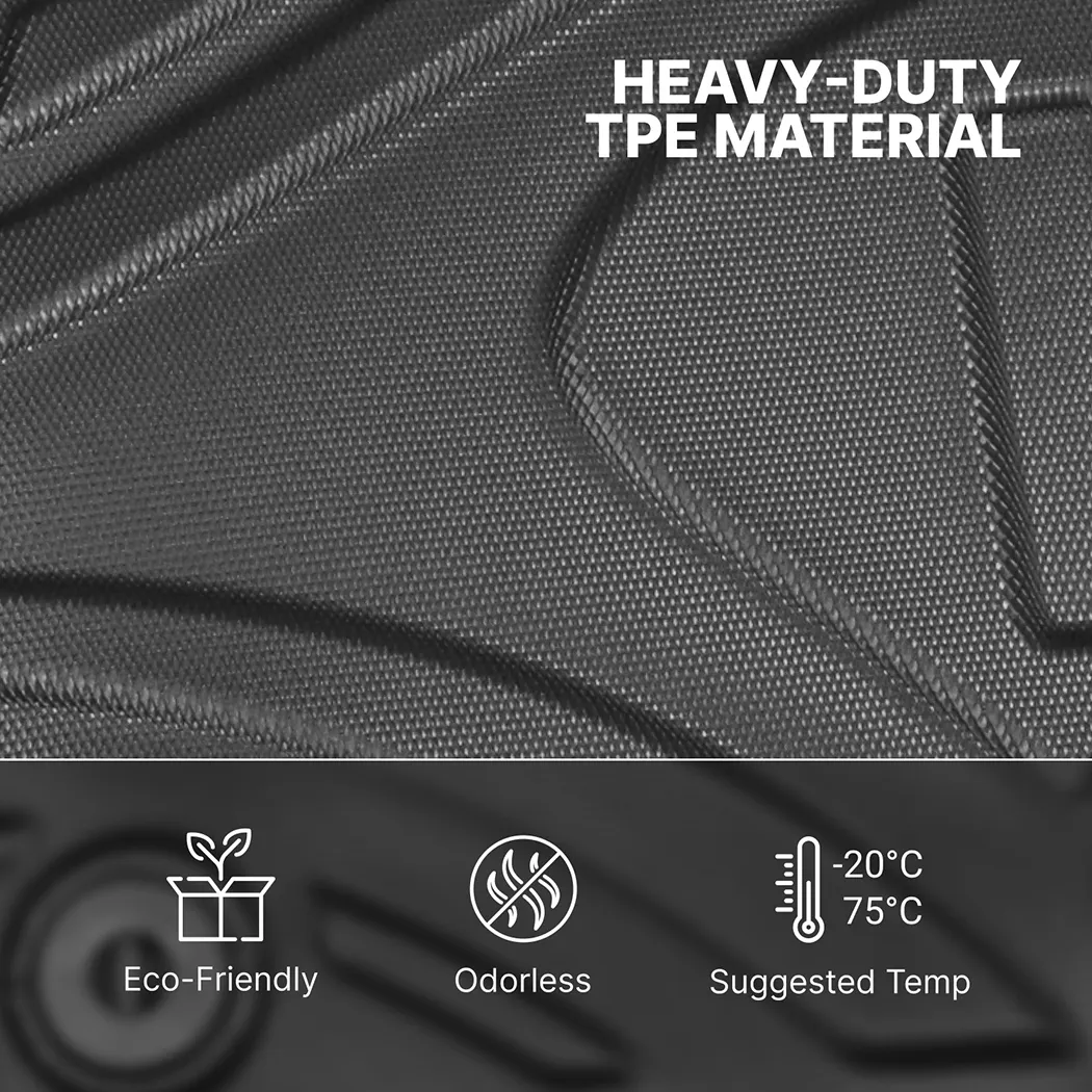 Jeep Wrangler 2021-2024 Floor Mats Gallery 2