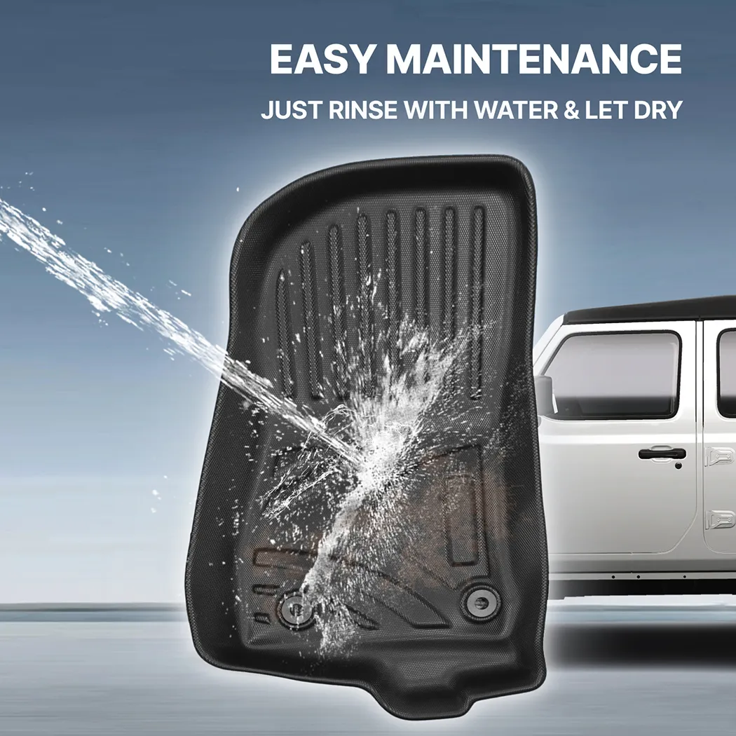 Jeep Wrangler 2021-2024 Floor Mats Gallery 4