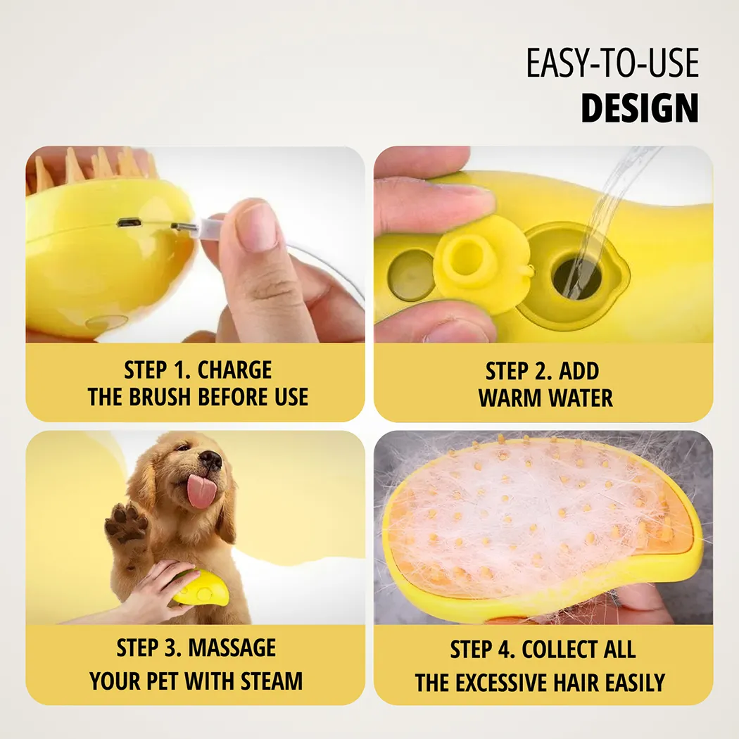 Duplicate 4 Pet Steam Grooming Brush Vapor Gallery 4 –