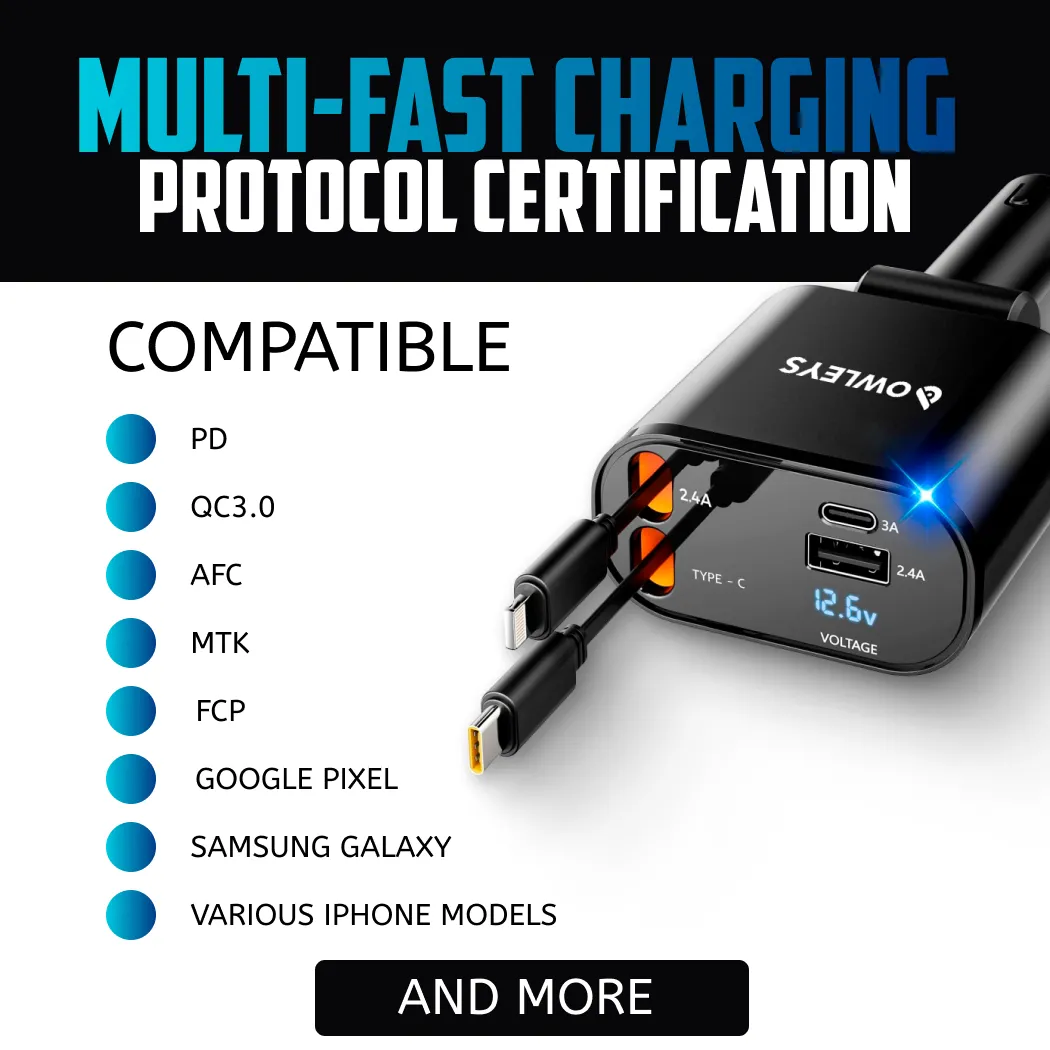 Retractable Car Charger Gallery 3