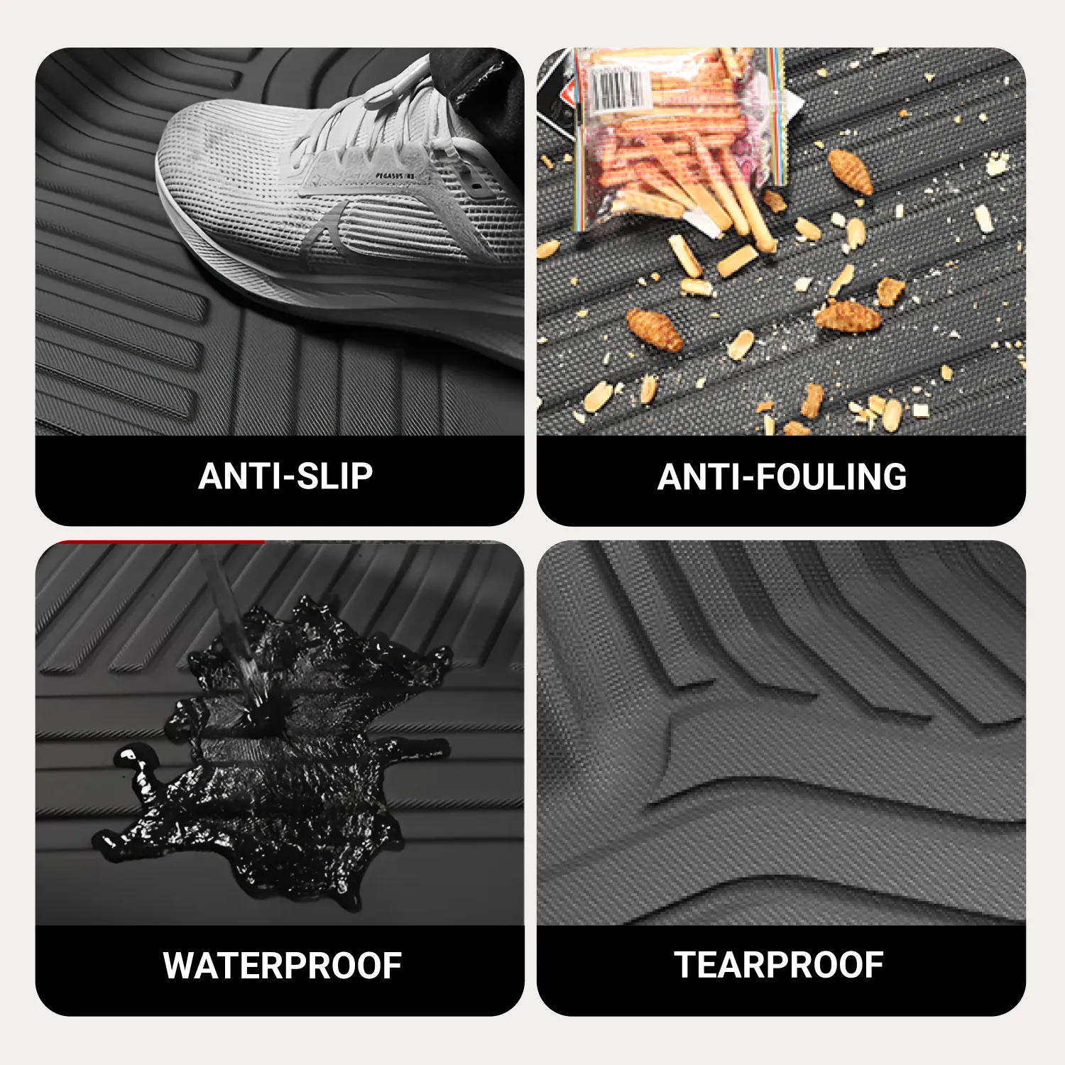 Nissan Rouge 2021 Floor Mats Set Gallery 3