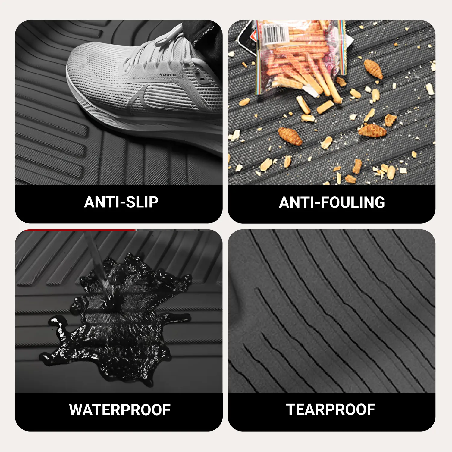 Tesla Model 3 Floor Mats Set Gallery 3