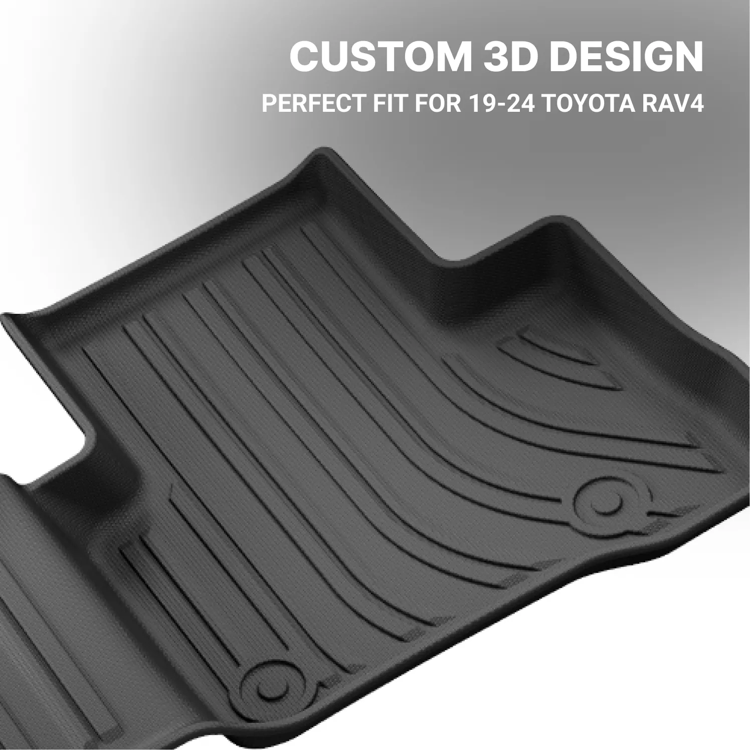 Toyota RAV4 2019-2024 Floor Mats Set Gallery 1