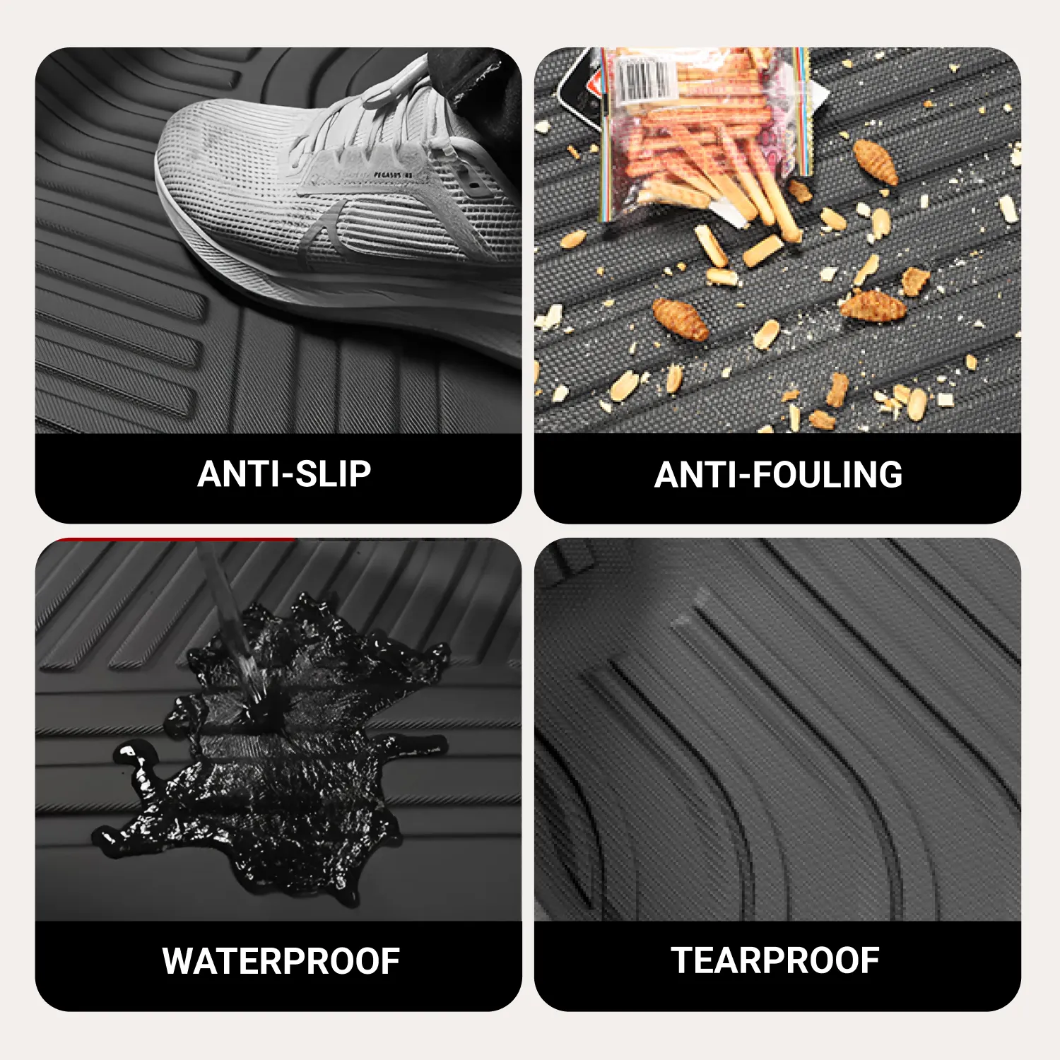 Toyota RAV4 2019-2024 Floor Mats Set Gallery 3