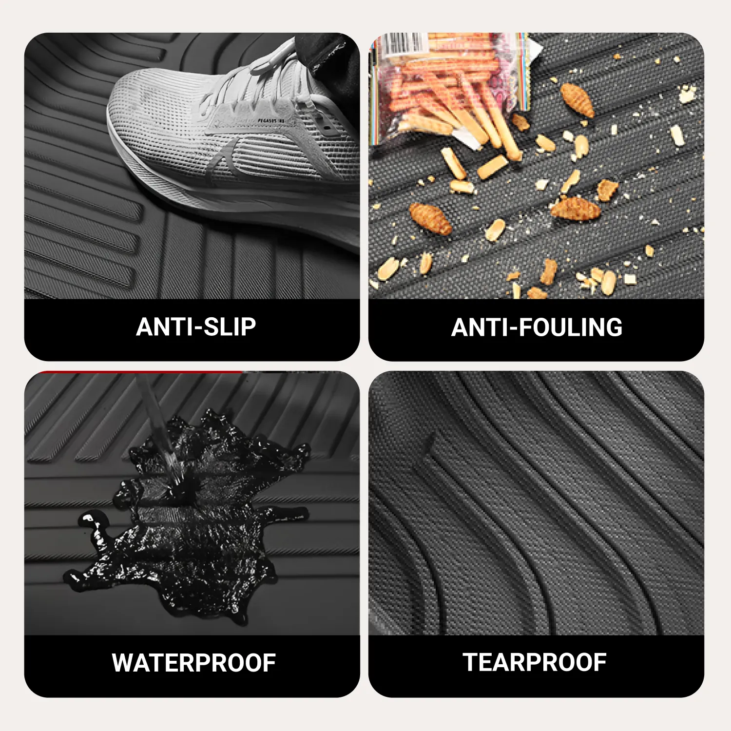 Toyota Tacoma 2023-2024 Floor Mats Set Gallery 3