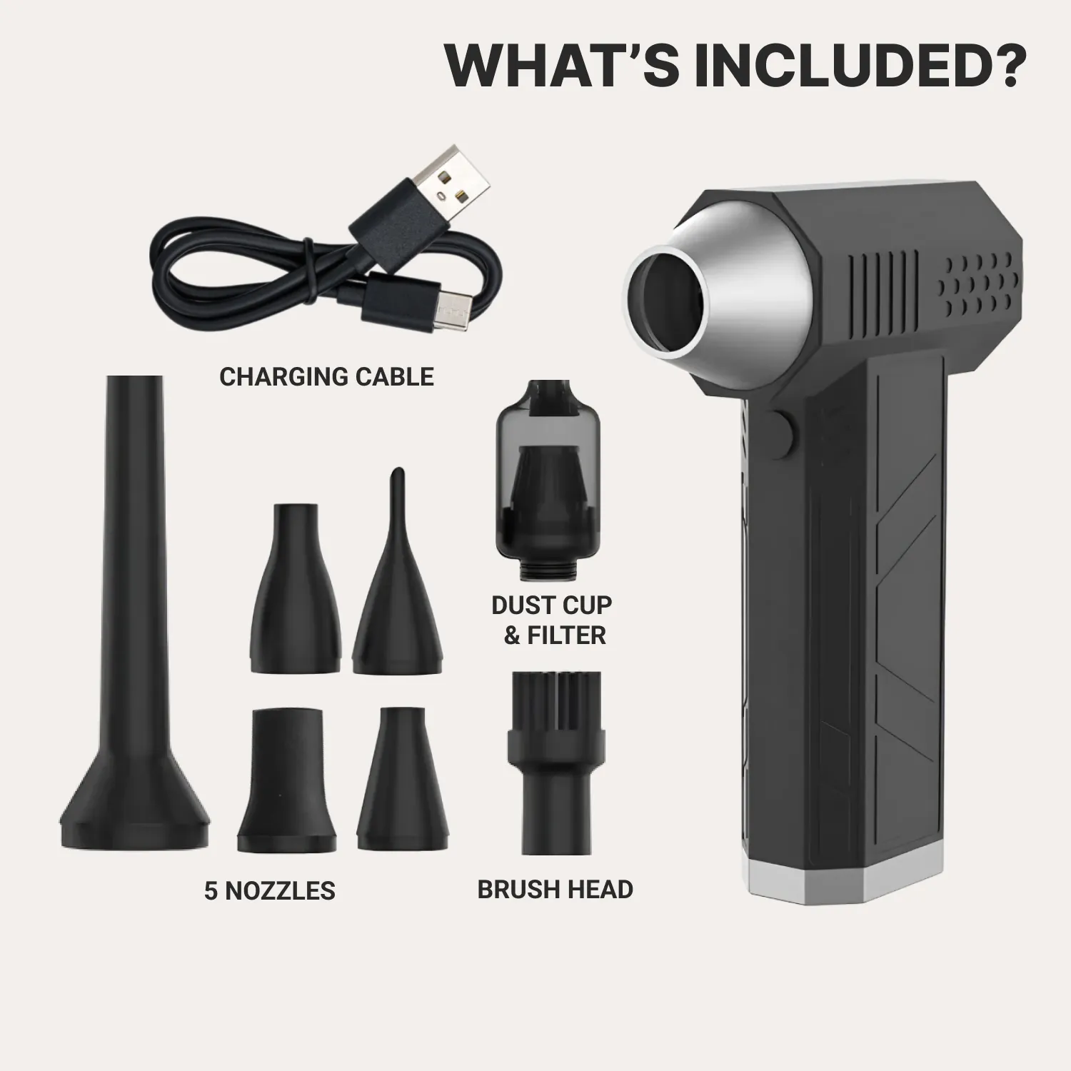 Car Vacuum & Air Blower Crossclean Gallery 4