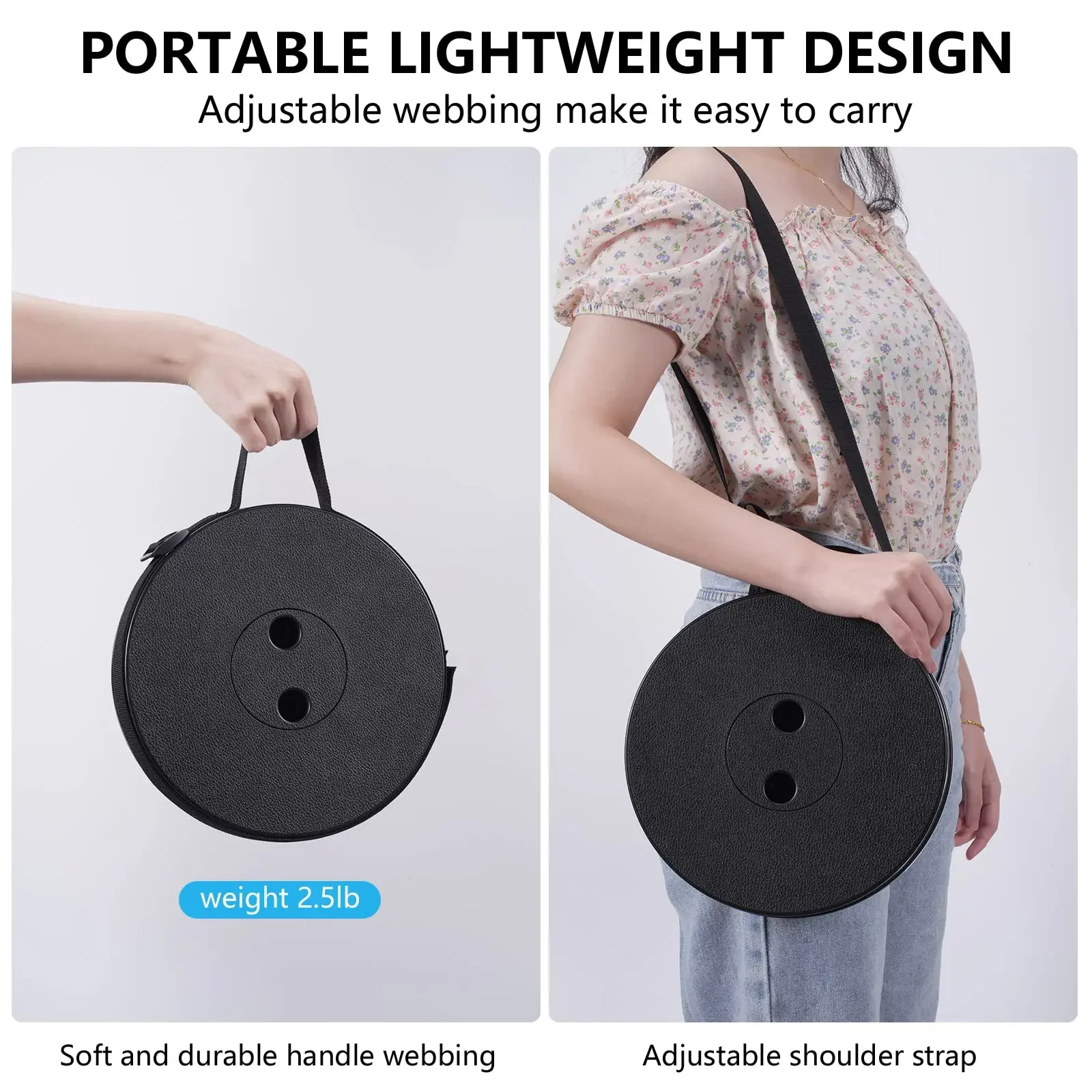 Camping Stool for Hiking Portable Collapsible Telescopic Stool Sturdy Fishing with Carry Bag Telescopic Stool Camping Stool for Hiking Portable Collapsible Telescopic Stool Sturdy Fishing with Carry Bag Telescopic Stool