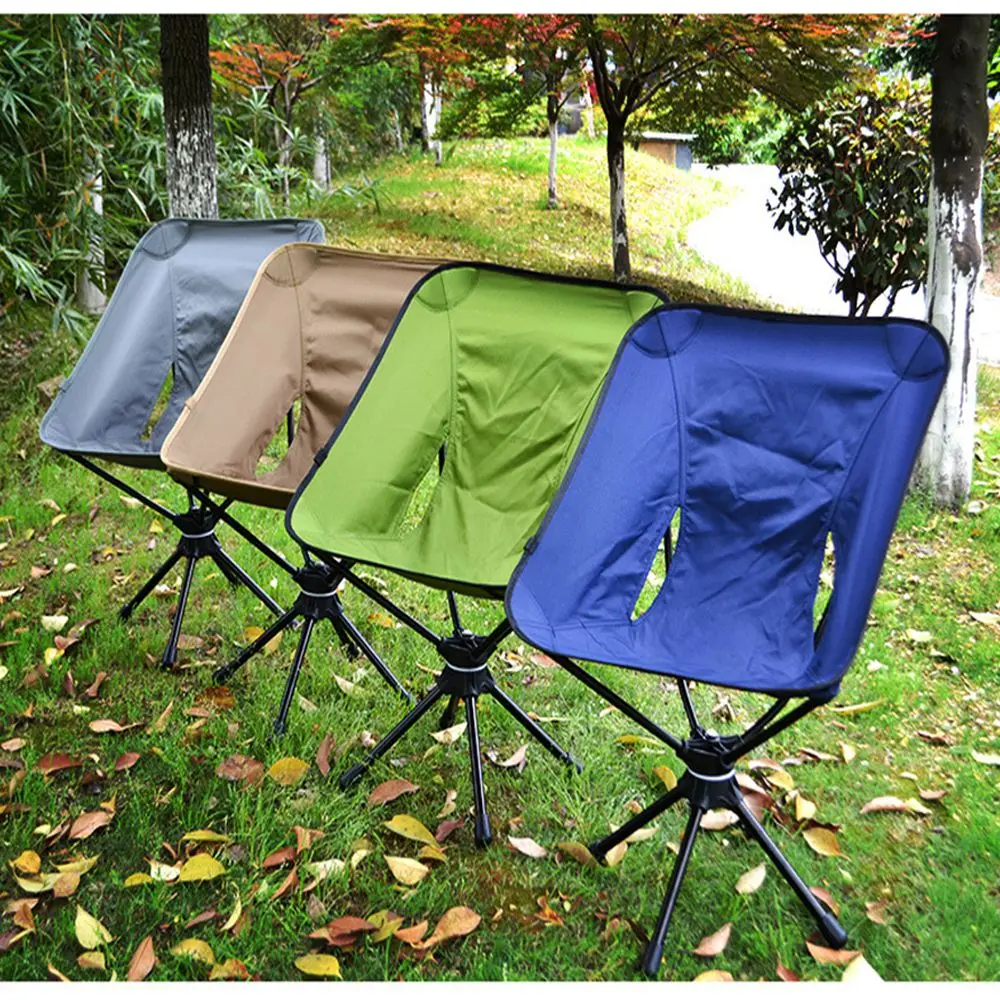 Desert&Fox Swivel Detachable Chairs Camping Folding Chair Outdoor Backpacking Lightweight Seat with Carry Bag for Fishing Hiking Desert&Fox Swivel Detachable Chairs Camping Folding Chair Outdoor Backpacking Lightweight Seat with Carry Bag for Fishing Hiking