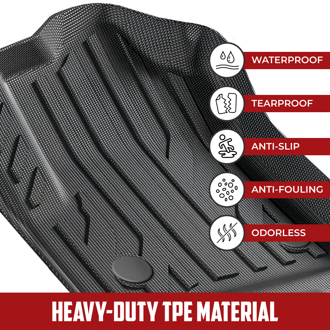 GMC Sierra 2012-2018 Floor Mats Set Gallery 1