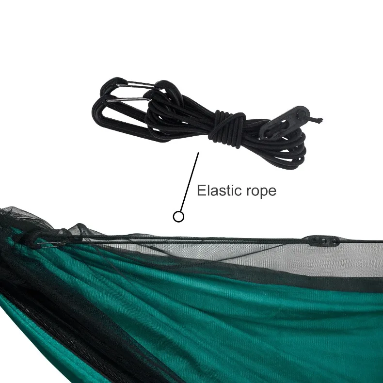 Portable Quick Setup 290*140cm Travel Outdoor Camping Hammock Hanging Sleeping Swing Bed with Mosquito Net Portable Quick Setup 290*140cm Travel Outdoor Camping Hammock Hanging Sleeping Swing Bed with Mosquito Net